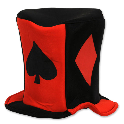 Beistle Card Suit Fabric Hat - Casino | Party Supply | Decoration