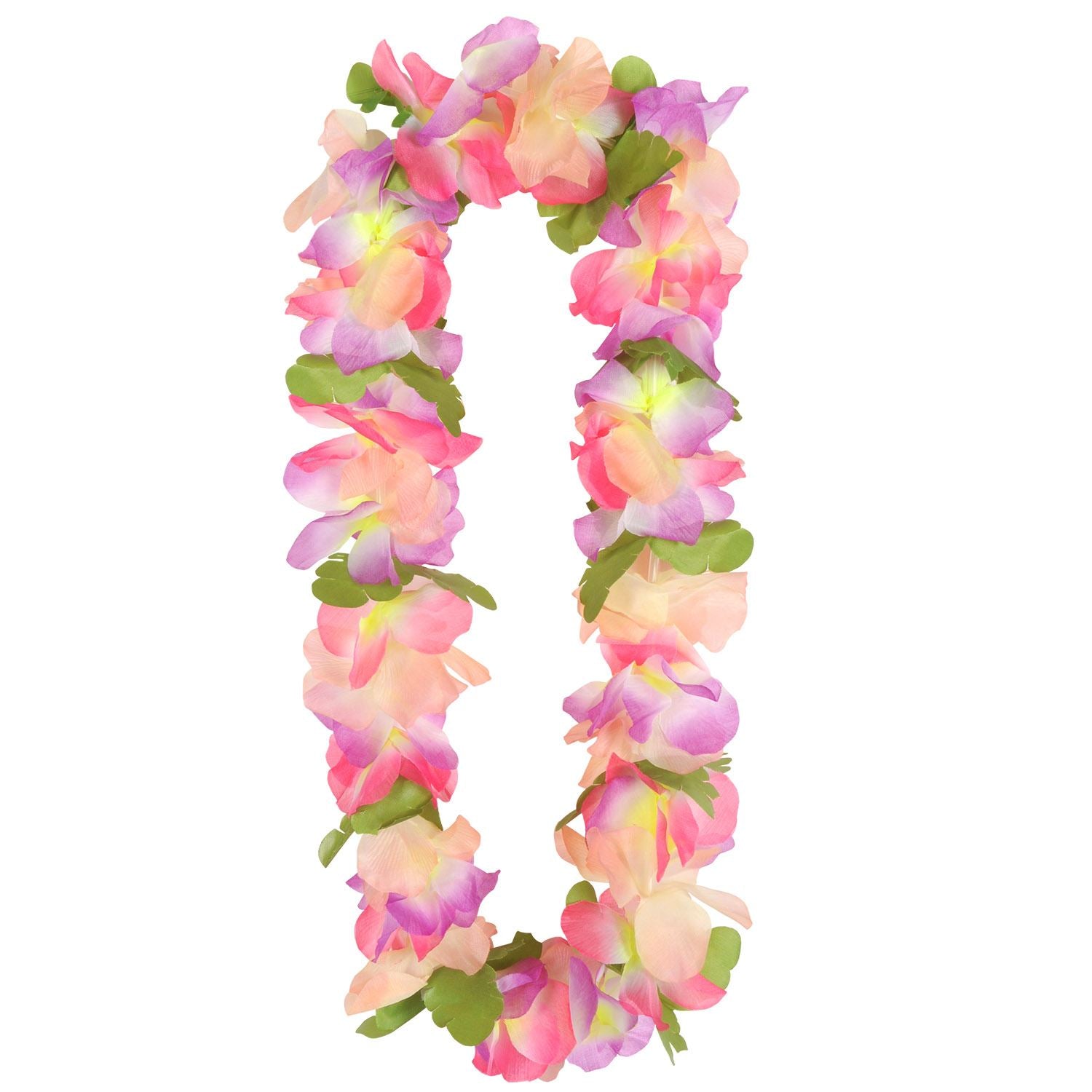 Beistle Silk N Petals Tropical Garden Lei - Luau | Party Supply | Decoration