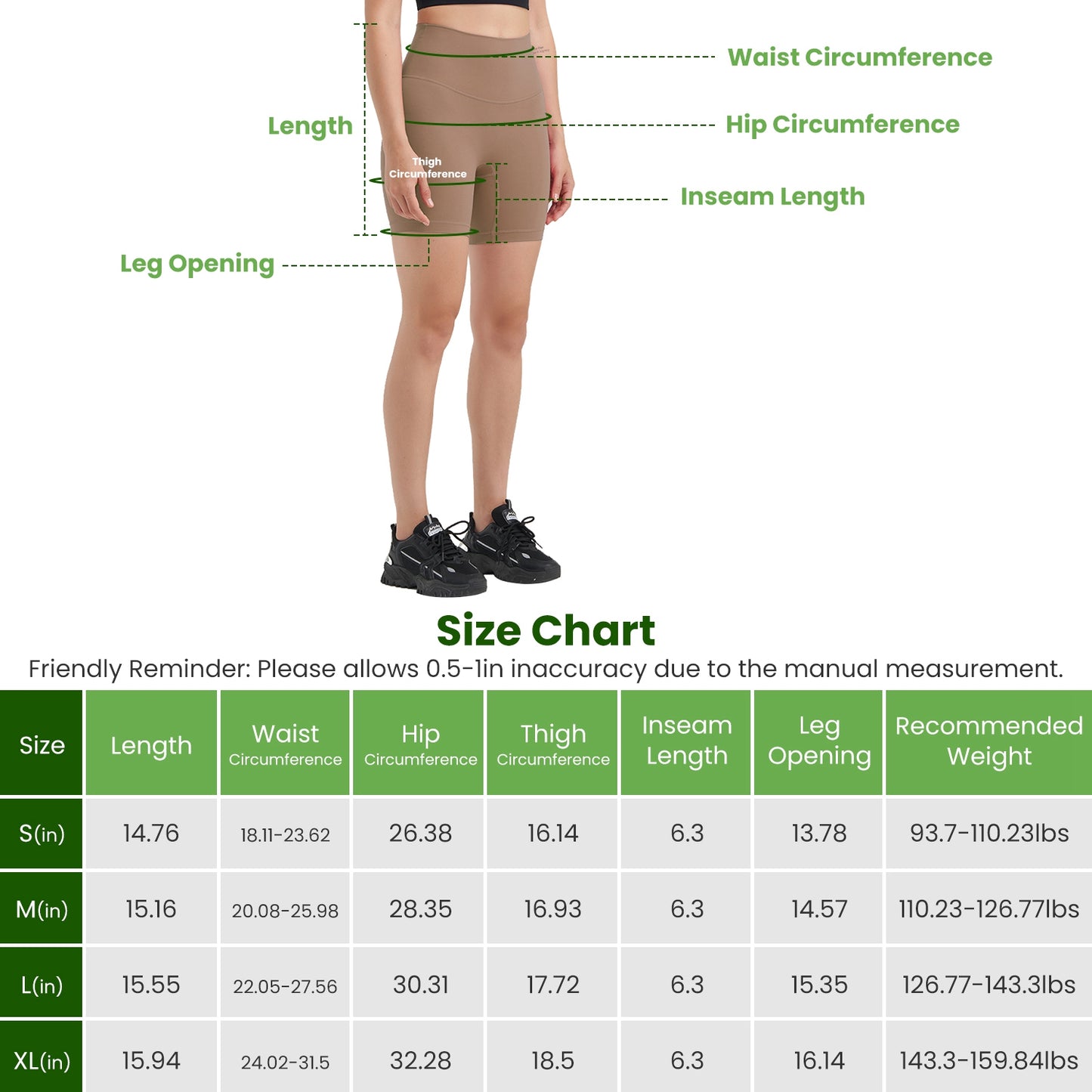 Women s High Waist Biker Shorts Tummy Control Pants Athletic Leggings Spandex