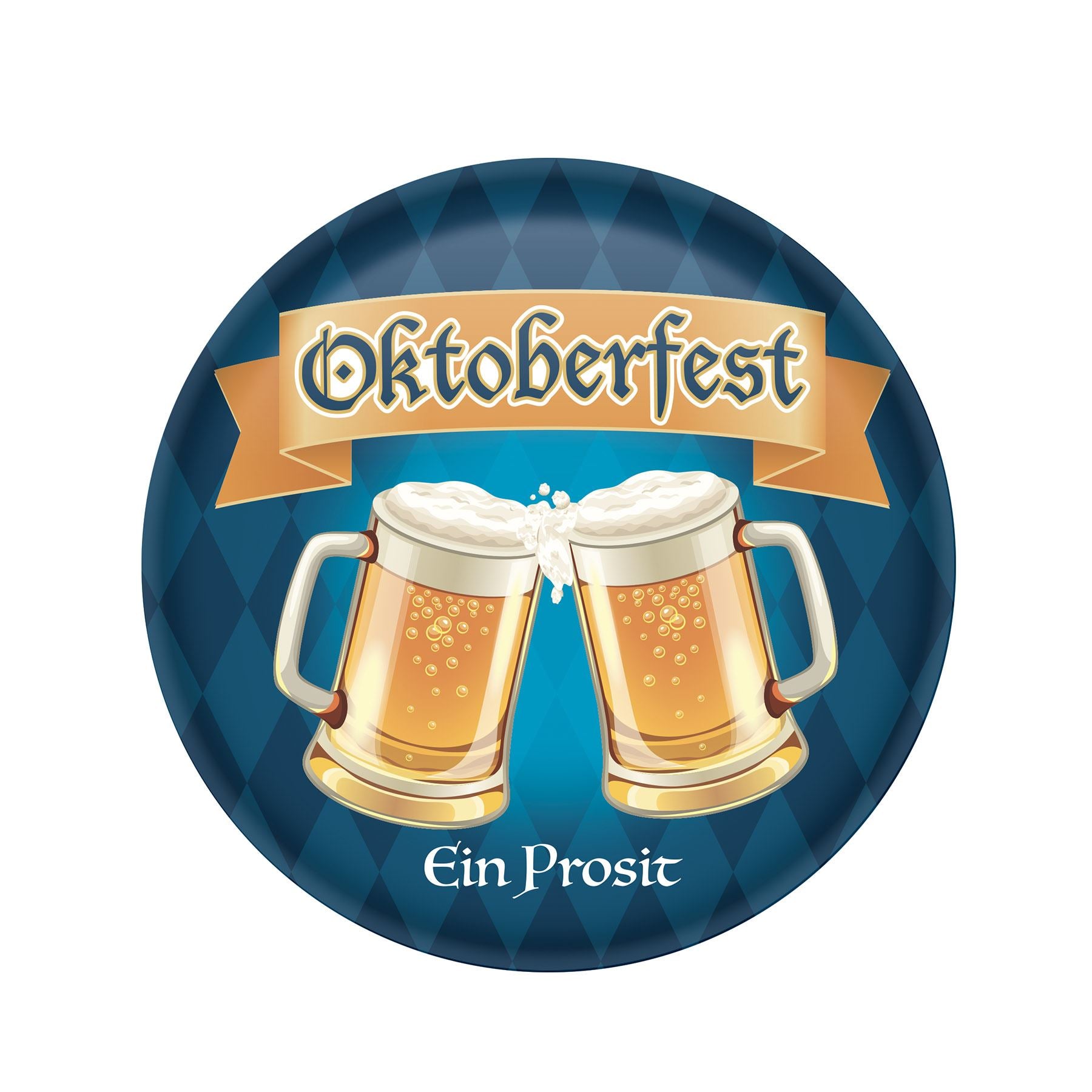 Beistle Oktoberfest Button | Party Supply | Decoration