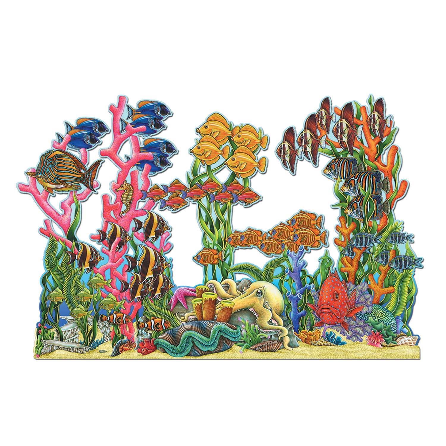 Beistle Jointed Seascape - Under The Sea | Party Supply | Decoration