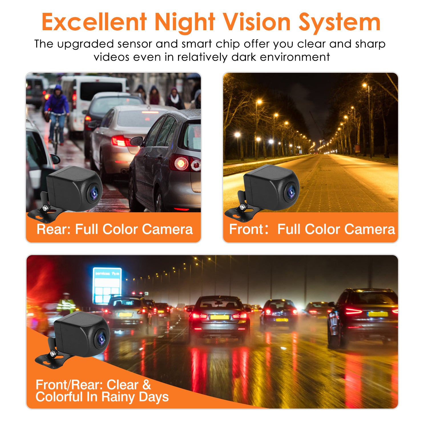 4K Car DVR 12in Dash Cam Camcorder Camera Recorder with 170° Angle Loop