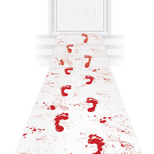 Beistle Bloody Footprints Runner - Halloween | Party Supply | Decoration