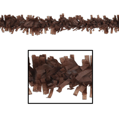 Beistle Tissue Festooning - Brown - General Occasion | Party Supply
