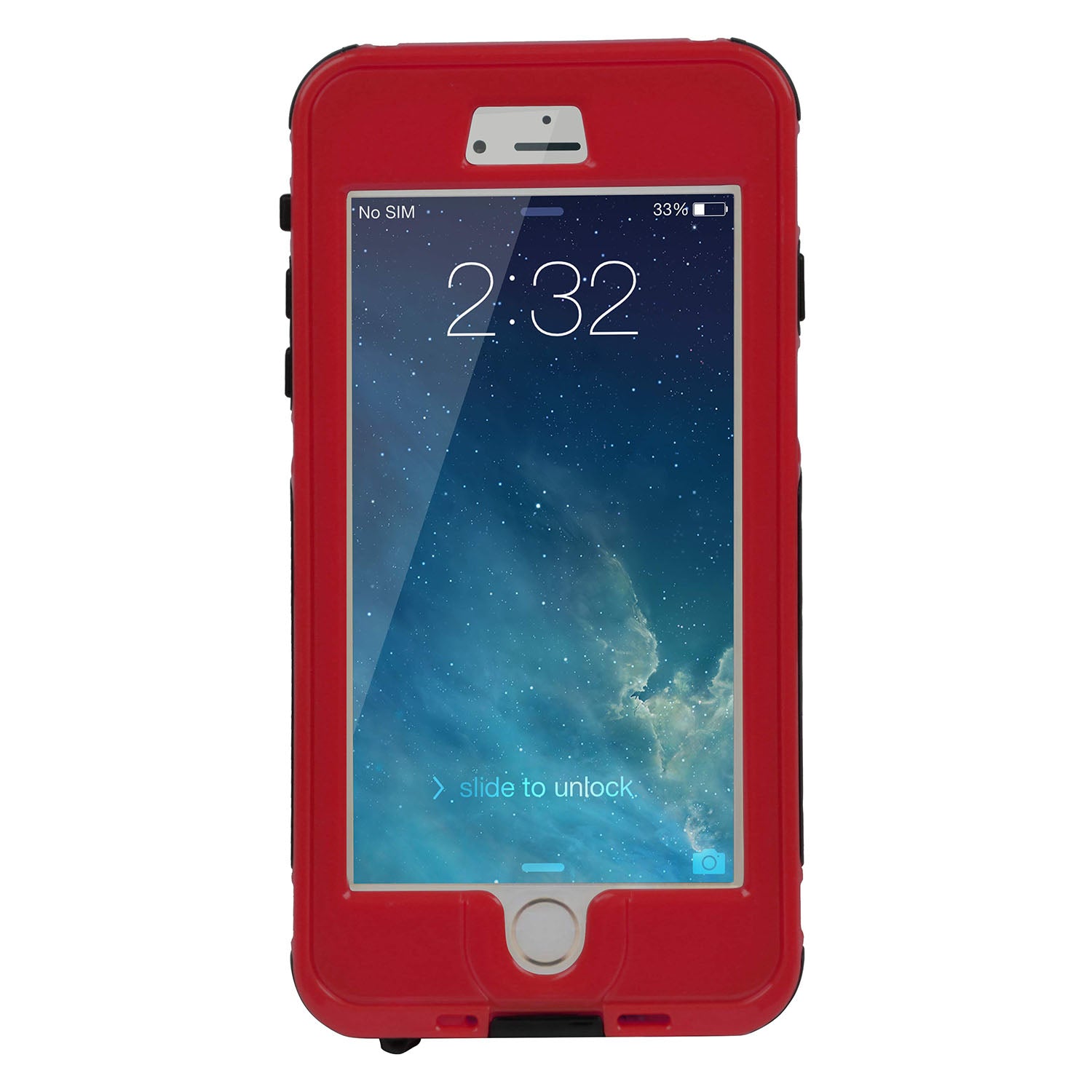 Rugged Water-proof Hybrid Full Cover Case For iPhone 6 Plus Cellphone & 0649