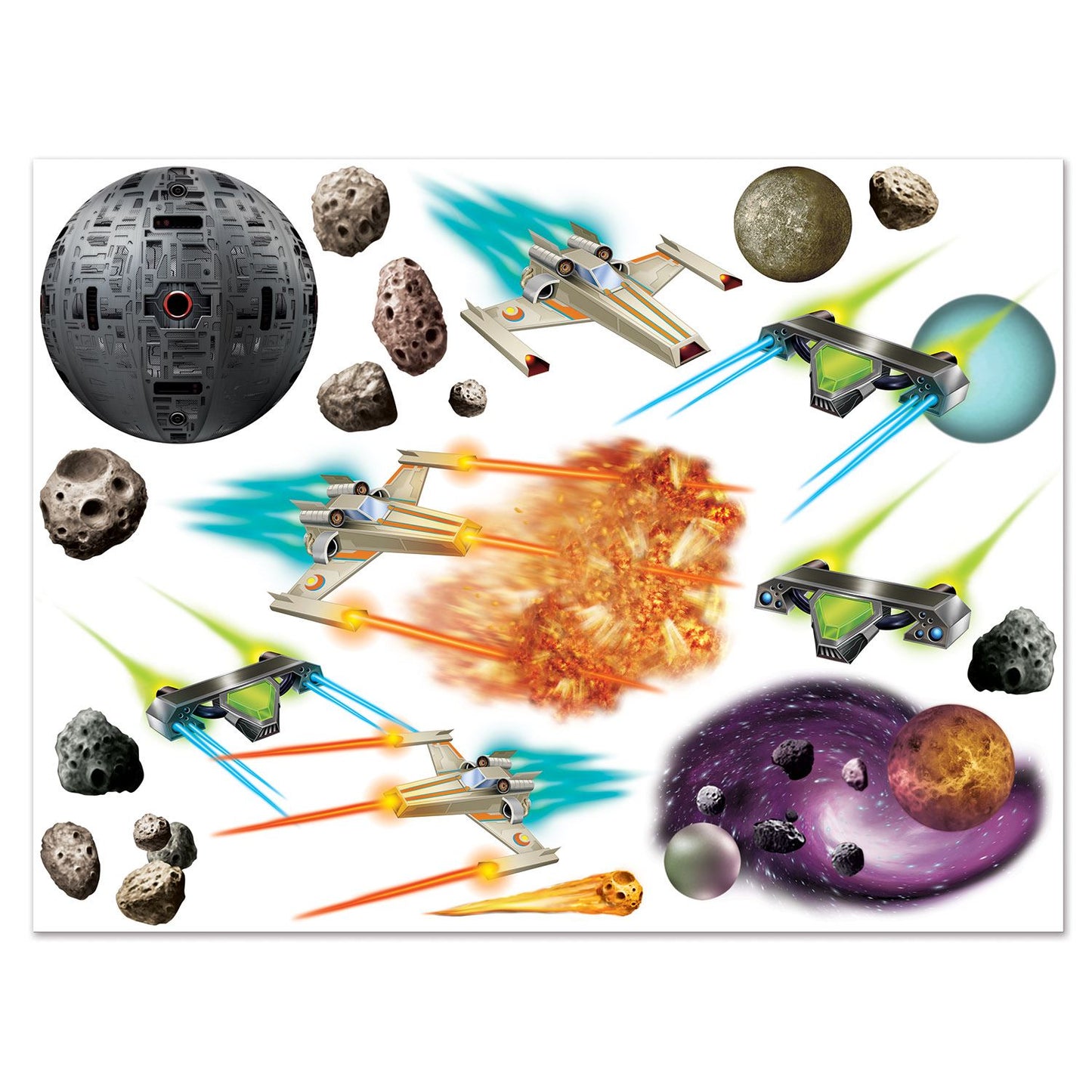 Beistle Galaxy Props - Space | Party Supply | Decoration