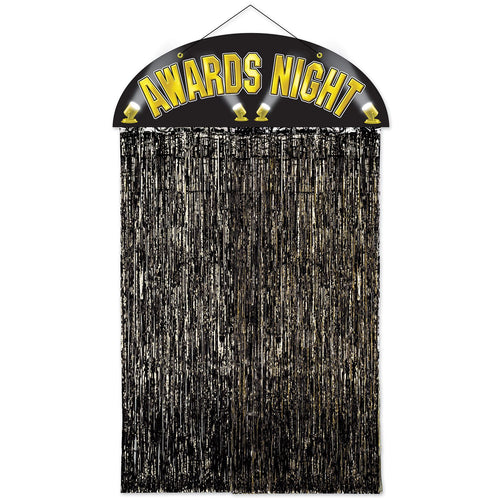 Beistle Awards Night Door Curtain | Party Supply | Decoration