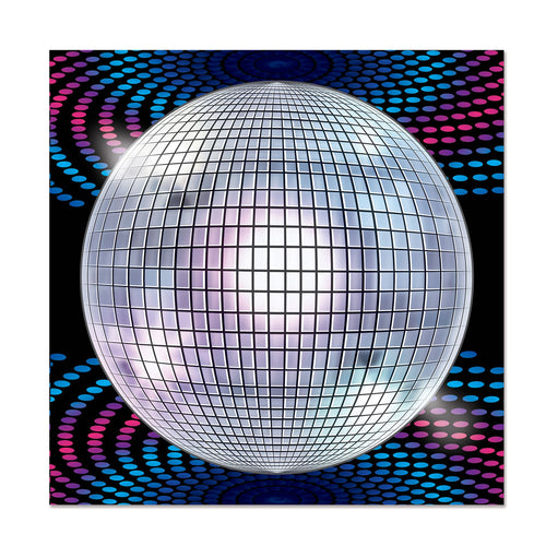 Beistle Disco Ball Napkins - 70's | Party Supply | Decoration