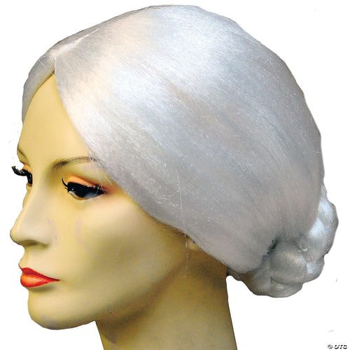 Womens Old Lady Bun Bargain | White