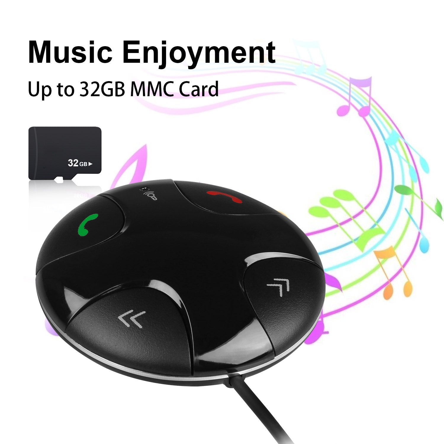Wireless FM Transmitter wireless 4.2 Car Kit Fast USB Charge Hands-free Call