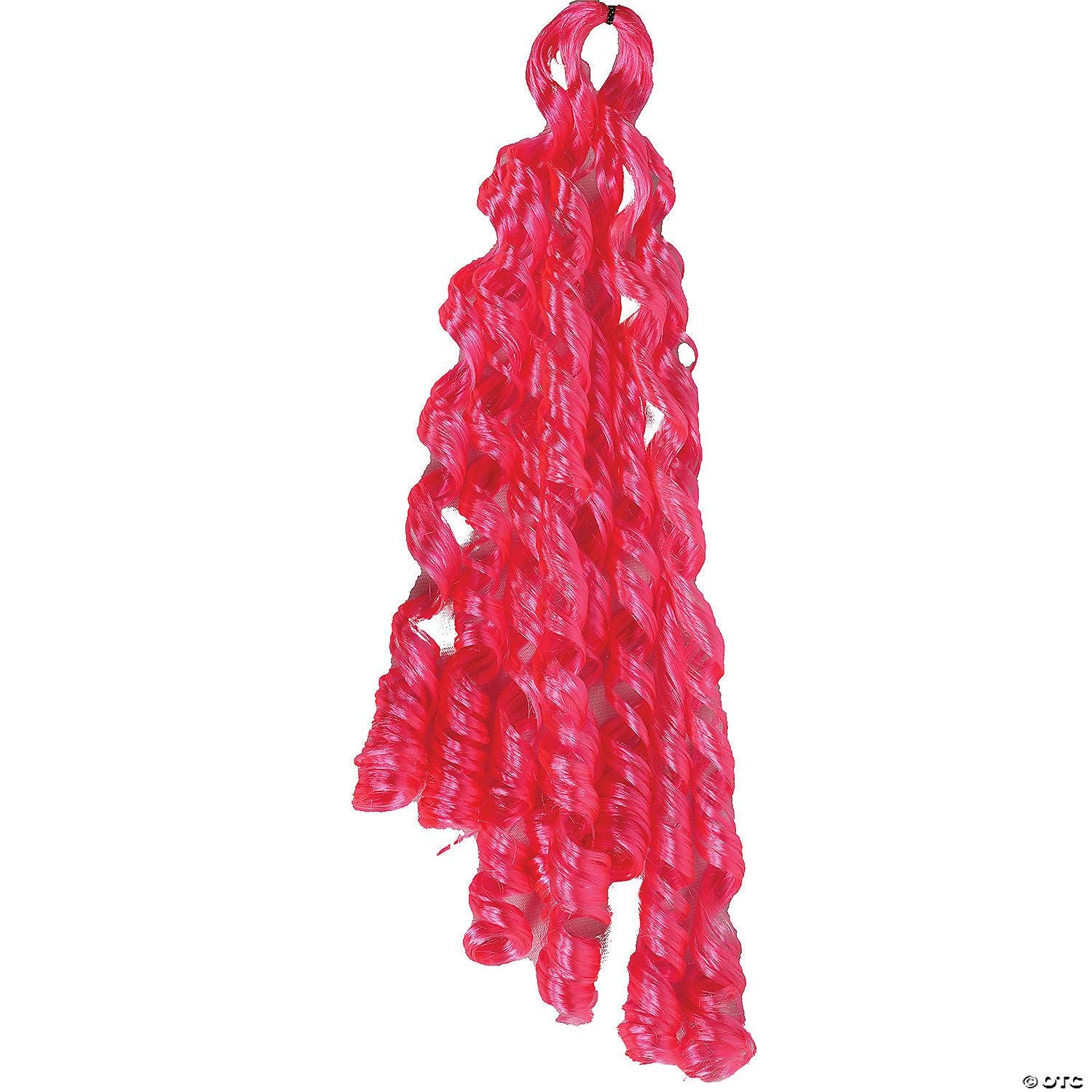 30" Curly Braid Hairpiece MT737 Hot Pink KAP