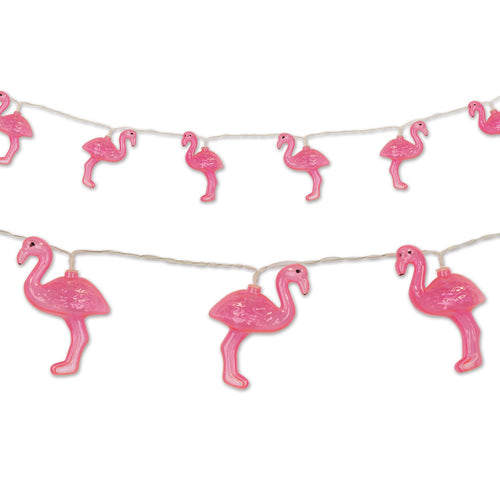 Beistle Flamingo String Lights - Luau | Party Supply | Decoration