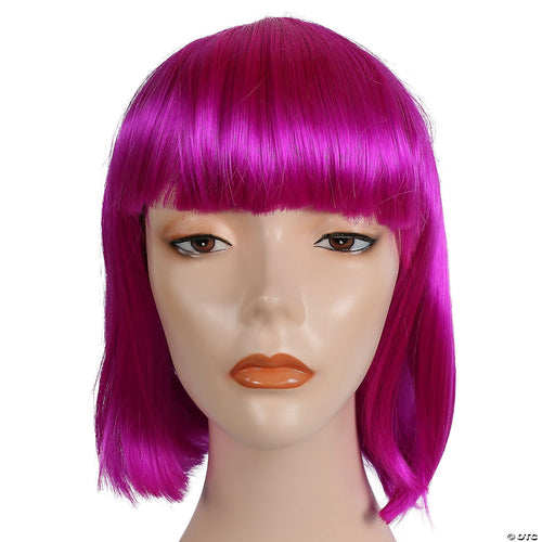 Womens Bargain China Doll Wig | Purple
