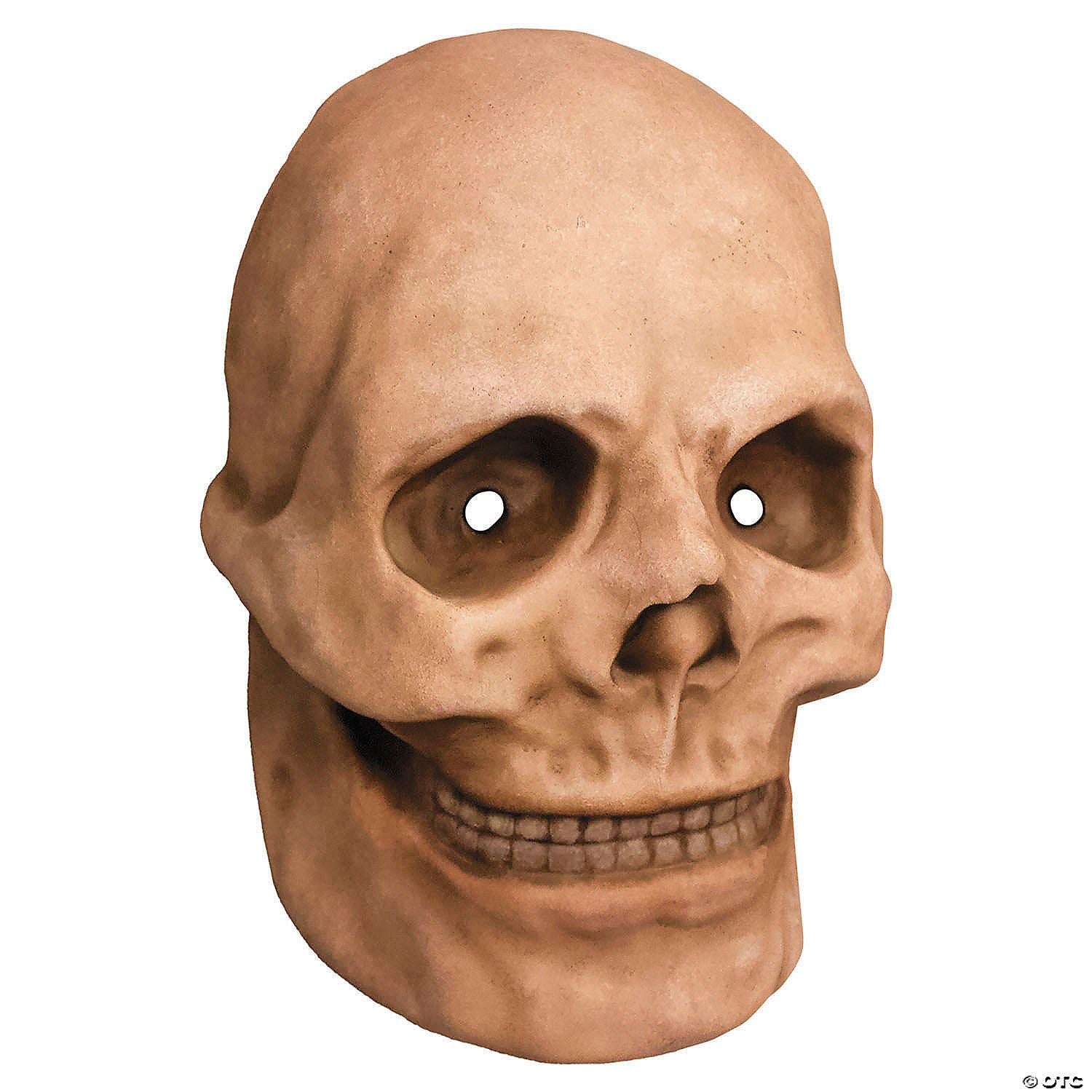 10" 6" Catacomb Skull Plastic Overhead Mask