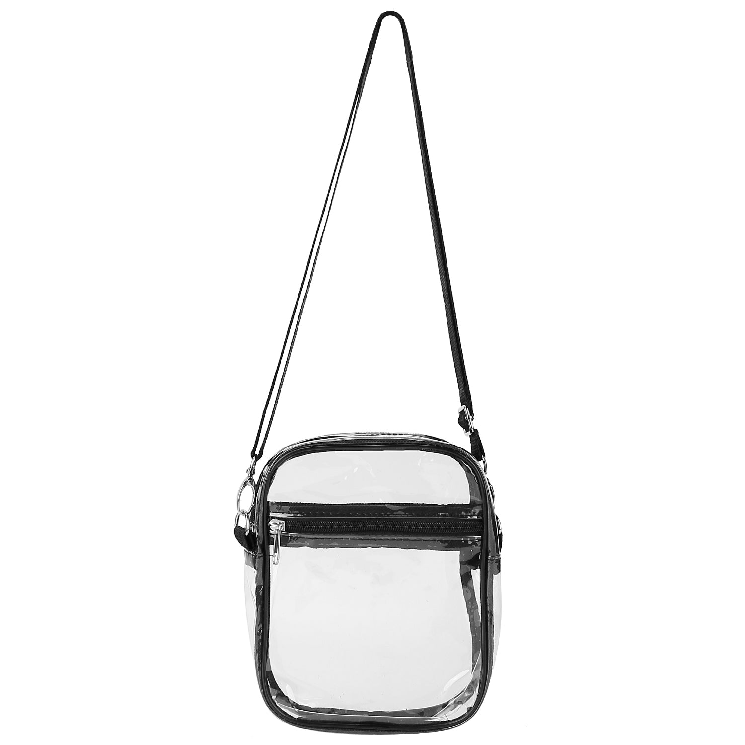 Clear Crossbody Bag Stadium Approved Clear Purse Transparent Small Shoulder Bag