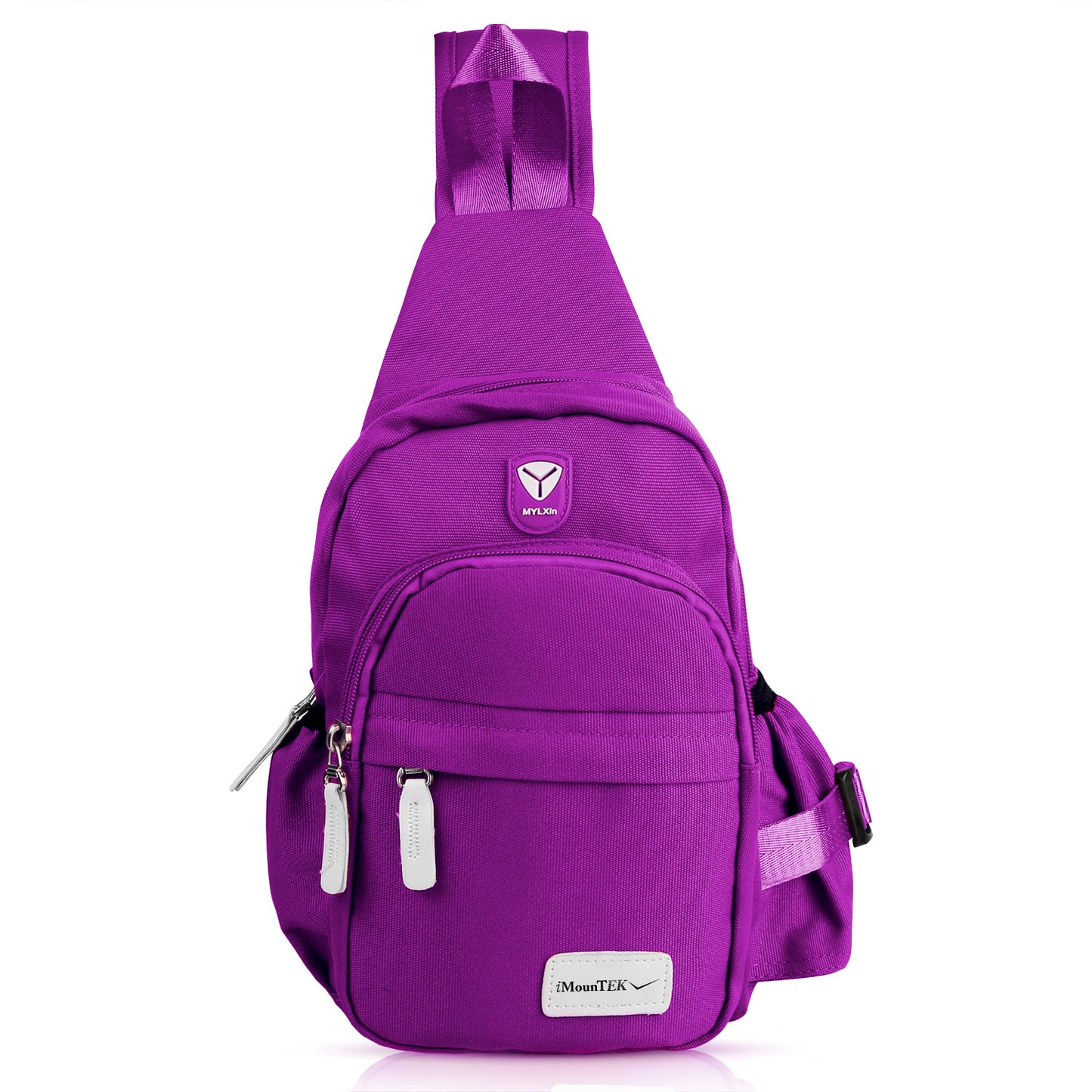 Unisex Sling Backpack Nylon Chest Shoulder Crossbody Bag Travel Sports Cycle