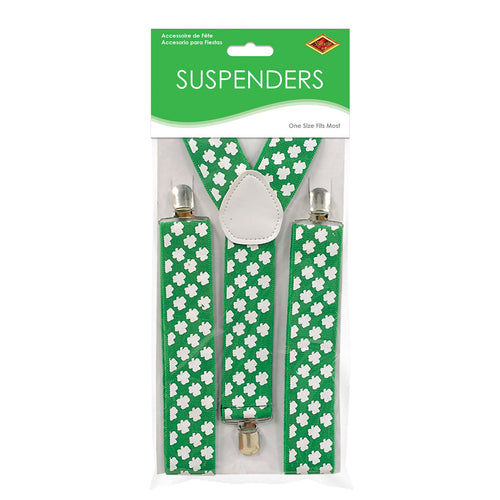 Beistle Shamrock Suspenders - St. Patricks | Party Supply | Decoration