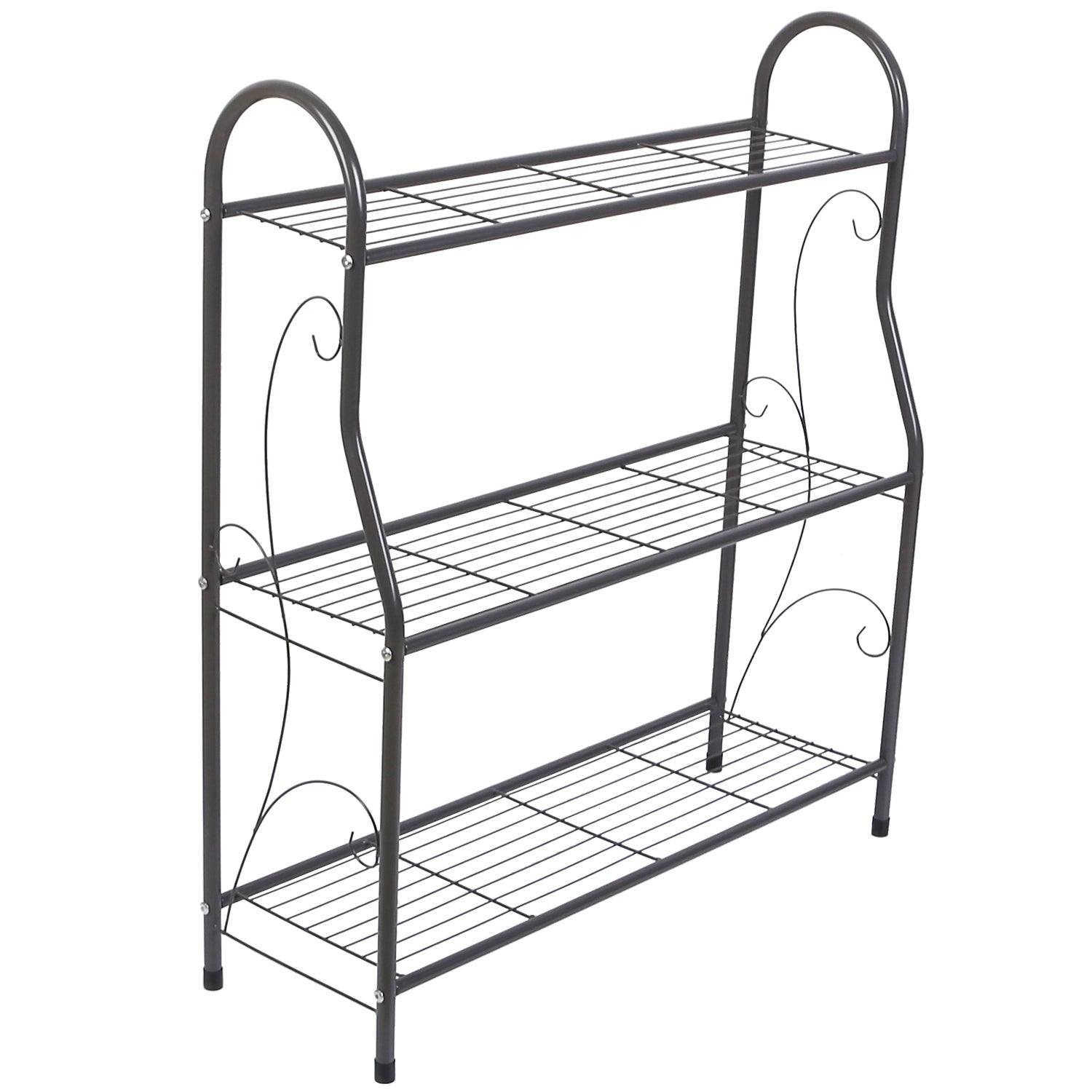 3 Tier Plant Stand Shelf Flower Pot Holder Display Rack 88LBS Utility Storage