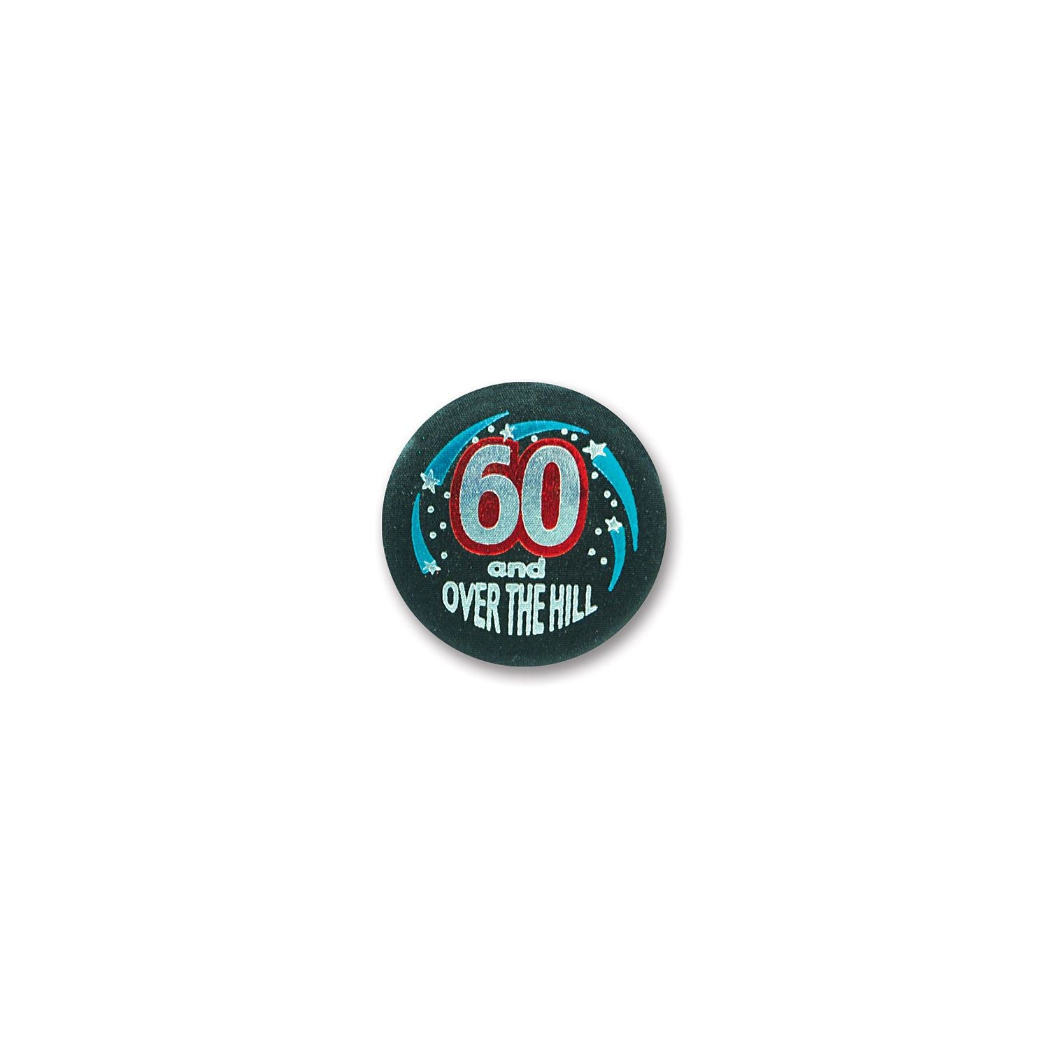 Beistle 60 and Over The Hill Satin Button - Over-The-Hill | Party Supply