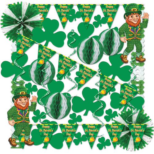 Beistle St. Patrick's Day Decorating Kit - St. Patricks | Party Supply