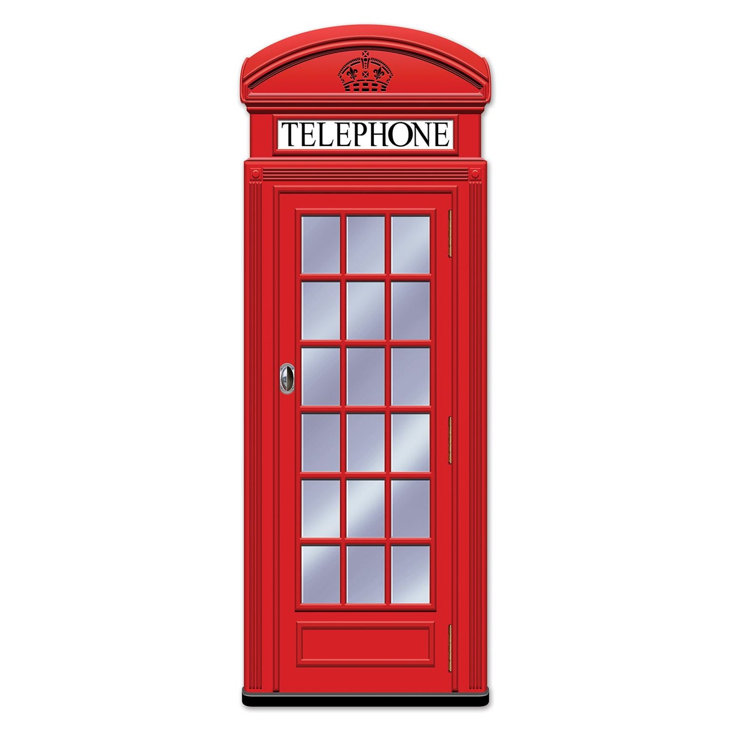 Beistle Jointed Red Phone Booth - British | Party Supply | Decoration