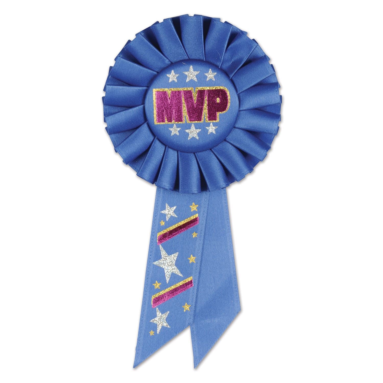 Beistle MVP Rosette Ribbon - Sports | Party Supply | Decoration | Favor