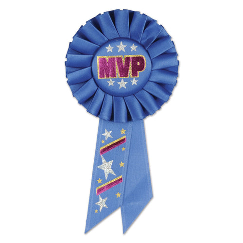 Beistle MVP Rosette Ribbon - Sports | Party Supply | Decoration | Favor