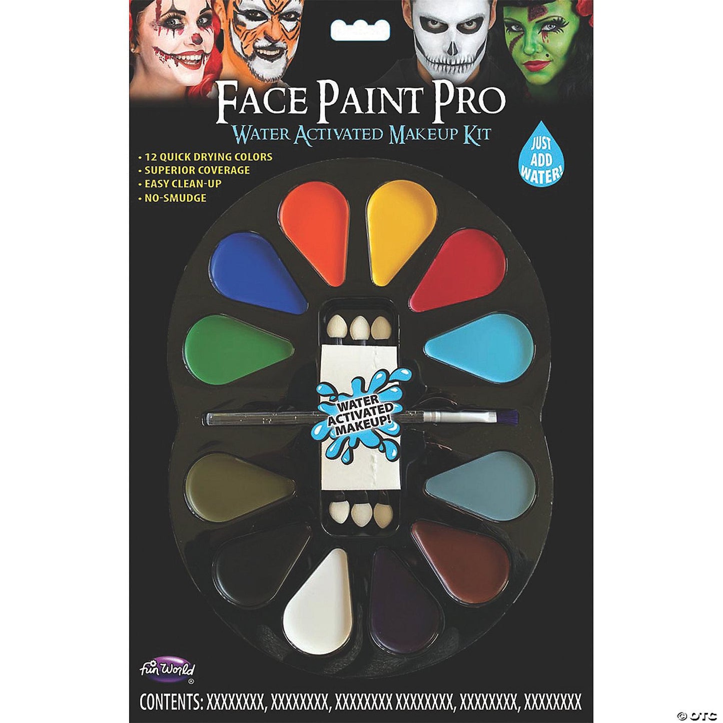 Water-Activated Make Up Kit