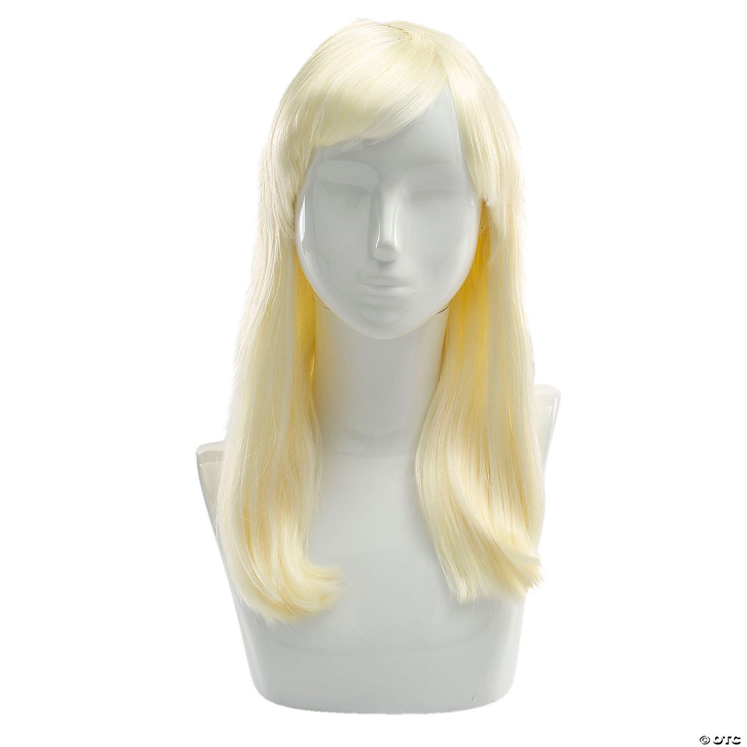 Long Deluxe Wig Cream White 1001