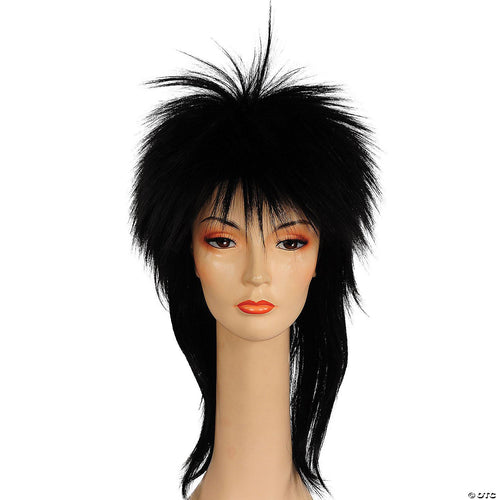 Mens | Adult Punk Fright Wig Black 1