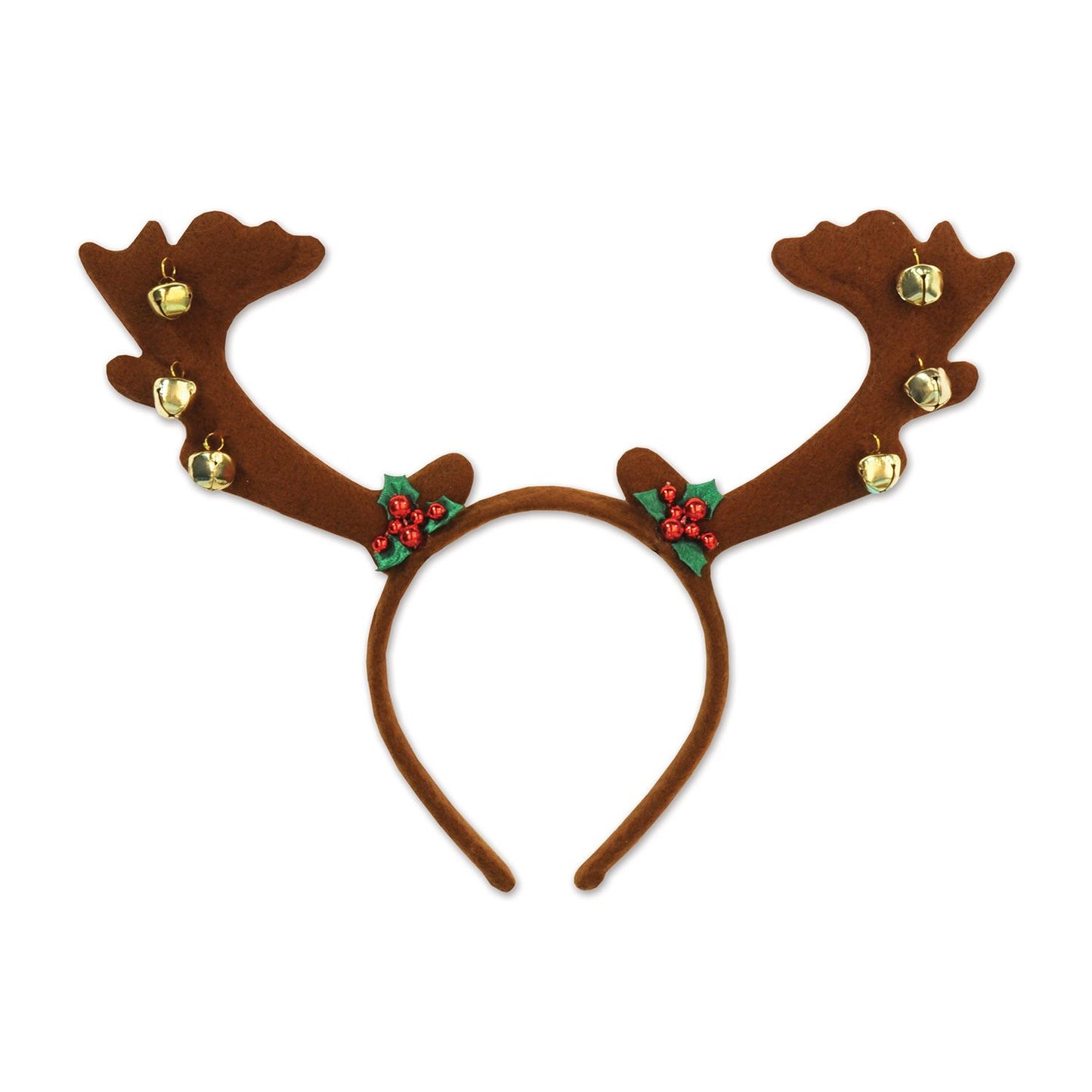 Beistle Reindeer Antlers w/Bells - Christmas/Winter | Party Supply