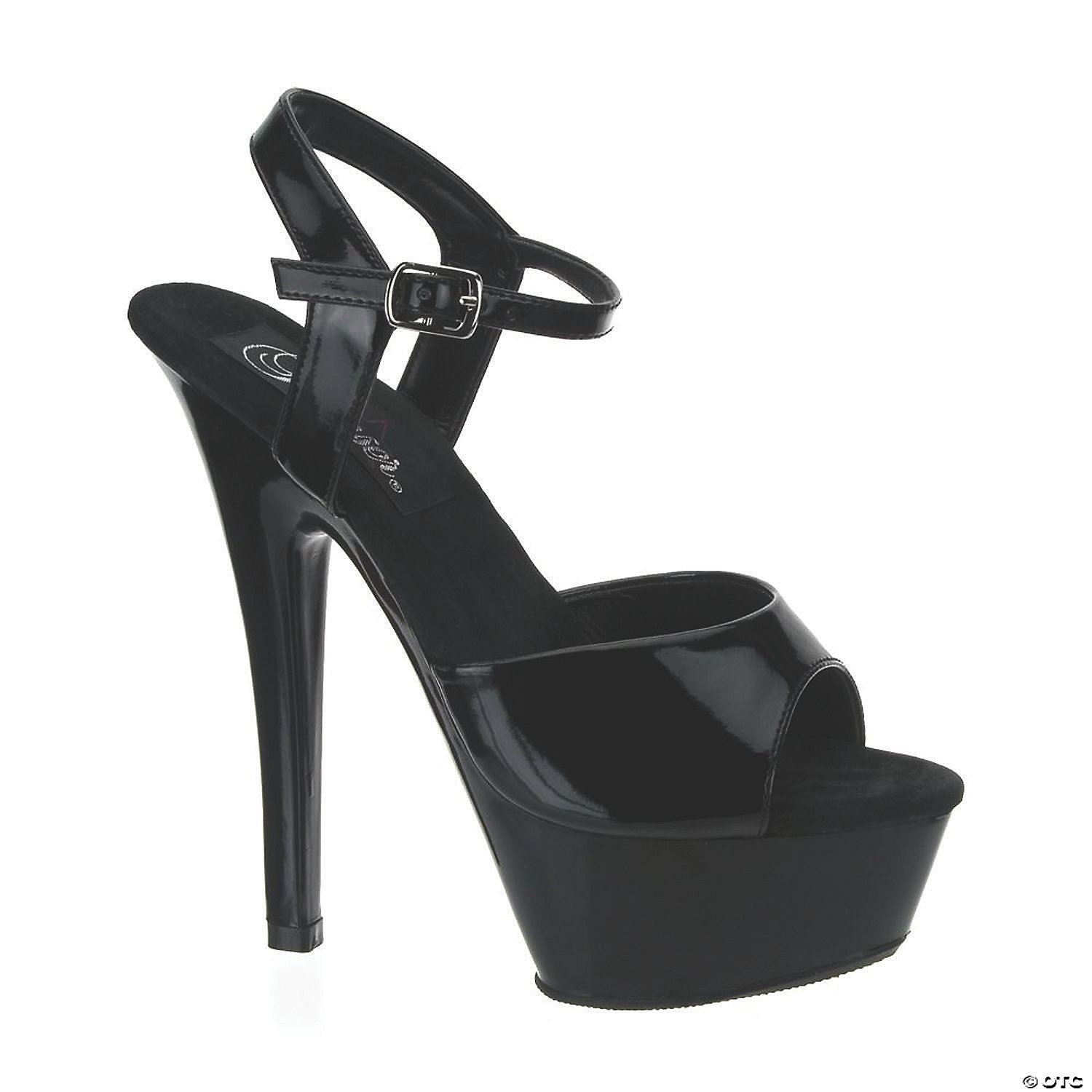 Womens High Heel Kiss Shoes - Size 7