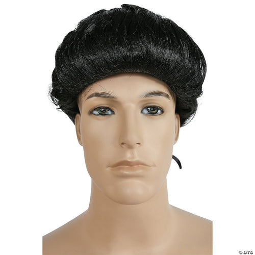 Mens Discount Colonial Man Wig | Black
