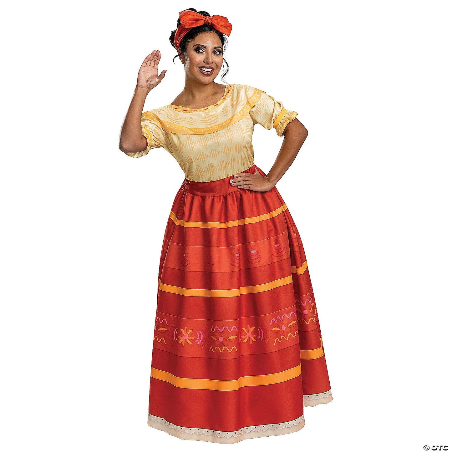 Womens Deluxe Disney's Encanto Dolores Madrigal Costume - Large