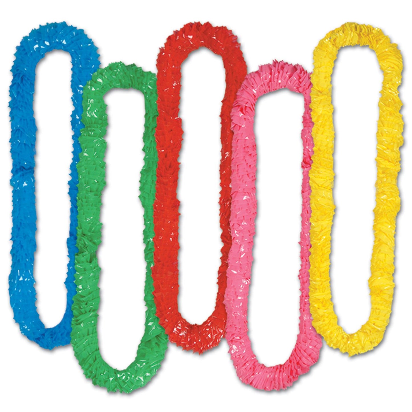 Beistle Assorted Soft Twist Poly Leis - Luau | Party Supply | Decoration