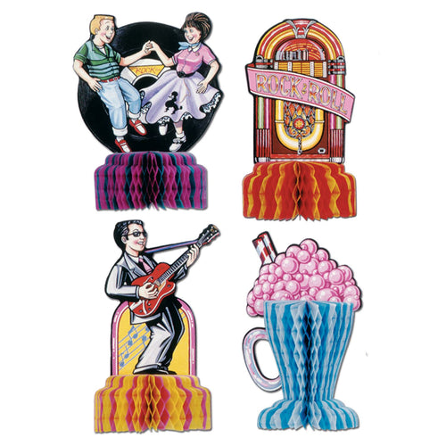 Beistle 50s Rock N Roll Playmates - 50's/Rock & Roll | Party Supply