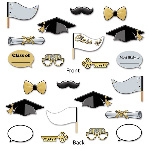 Beistle Graduation Photo Fun Signs | Party Supply | Decoration