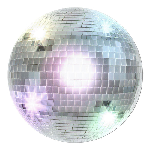 Beistle Disco Ball Cutout - 70's | Party Supply | Decoration