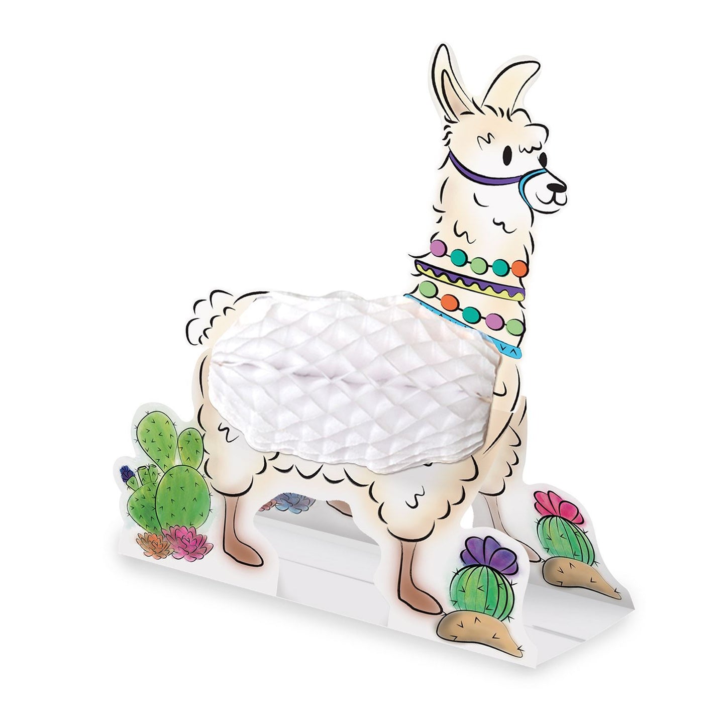 Beistle Llama Centerpiece - Cactus & Llama | Party Supply | Decoration