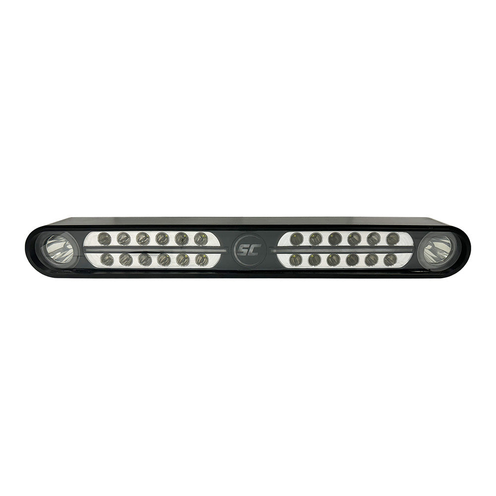 Shadow-Caster Eagle Ray LED Light Bar - Black Housing Dual Optics [SCM-EAGLE-RAY-BK]