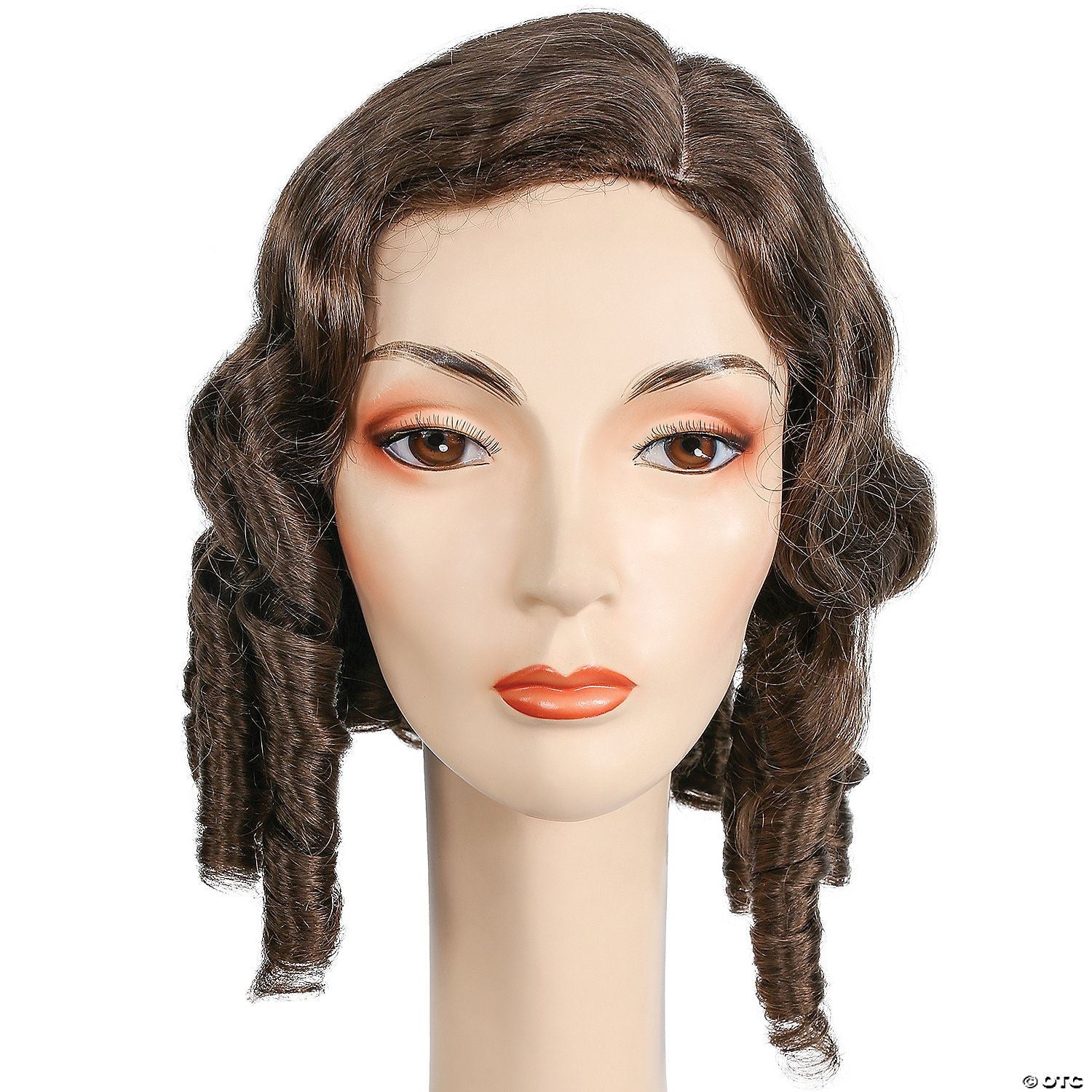 Womens Light Brown 1840s Wig