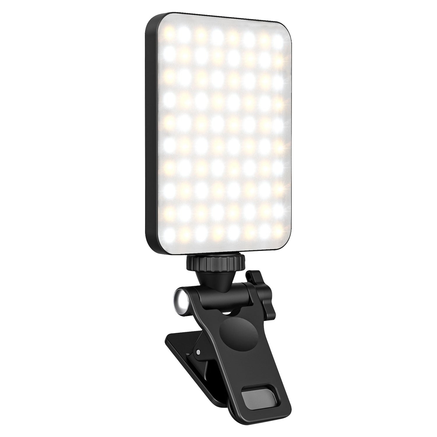 Rechargeable Selfie Light Fill Light 2000mAh Portable Clip On Light with 3