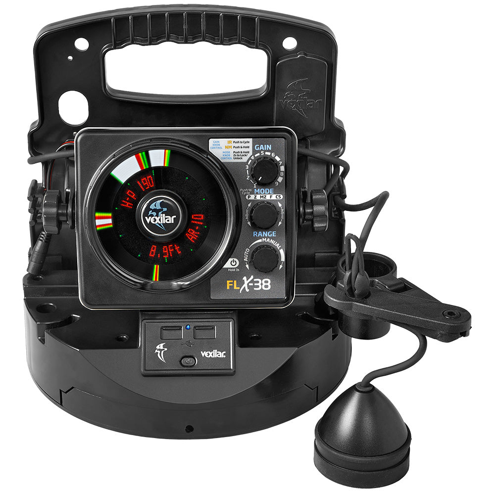 Vexilar FLX-38 BB Pro Pack Elite w/Broad Band Ice Ducer Vexilar Lithium Battery [PPEL38BB]