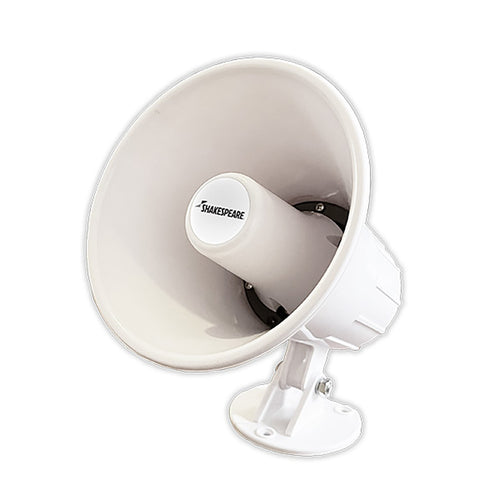 Shakespeare 15W 4-Ohm 5" Loud Hailer Speaker w/Bracket Talkback - White [HS-5A]