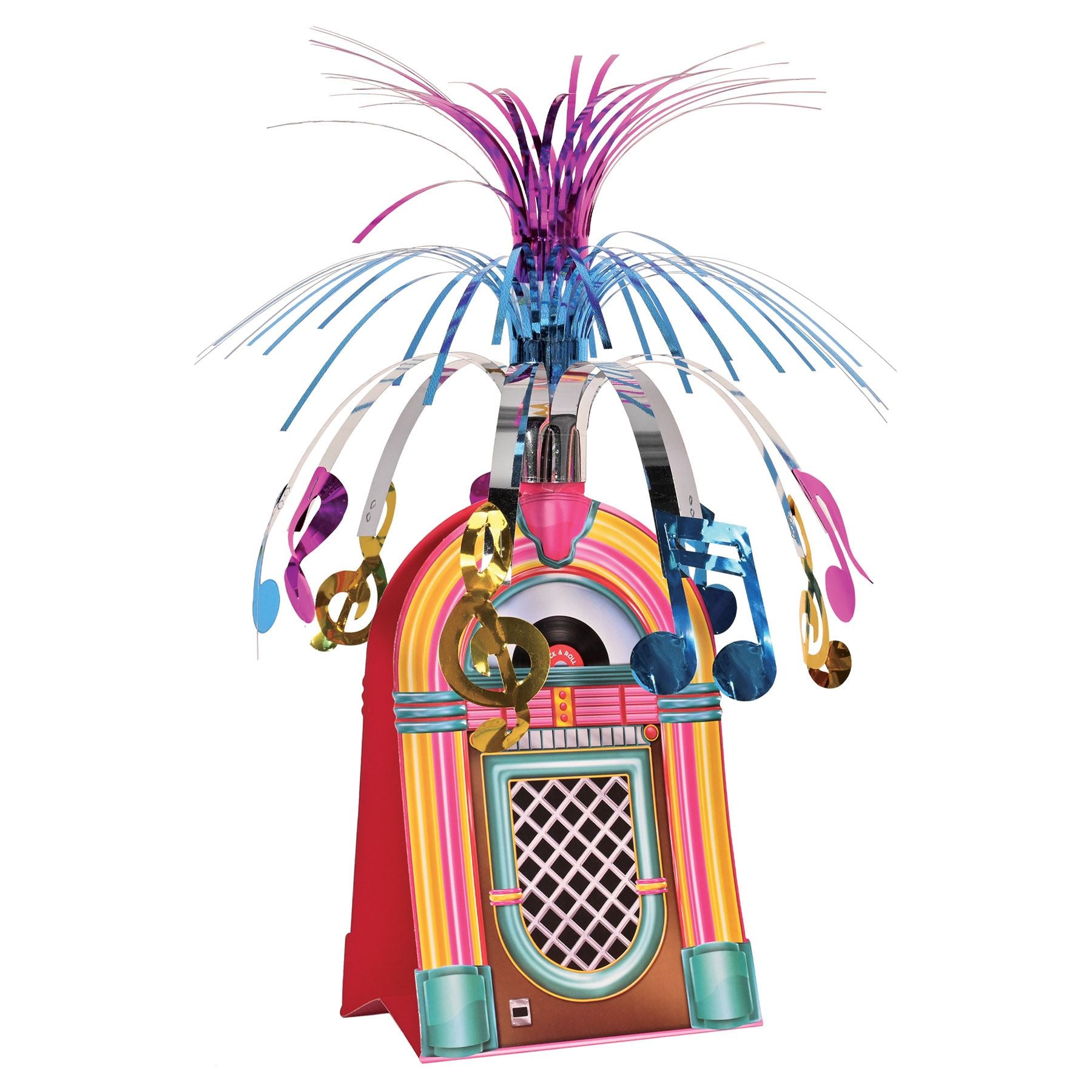 Beistle Jukebox Centerpiece - 50's/Rock & Roll | Party Supply | Decoration