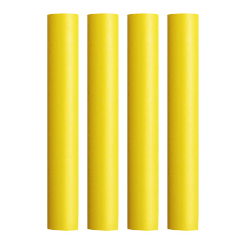 Pacer Battery Cable Heat Shrink Tubing - 3/4" x 12" - Yellow (4-Pieces) [BEHS3/4-12YL-4]