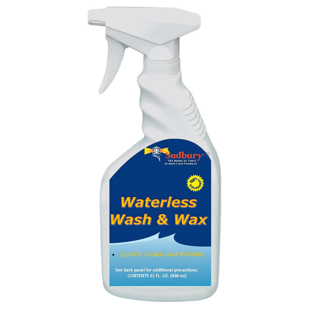 Sudbury Waterless Wash Wax - 32oz Spray Bottle [150Q]
