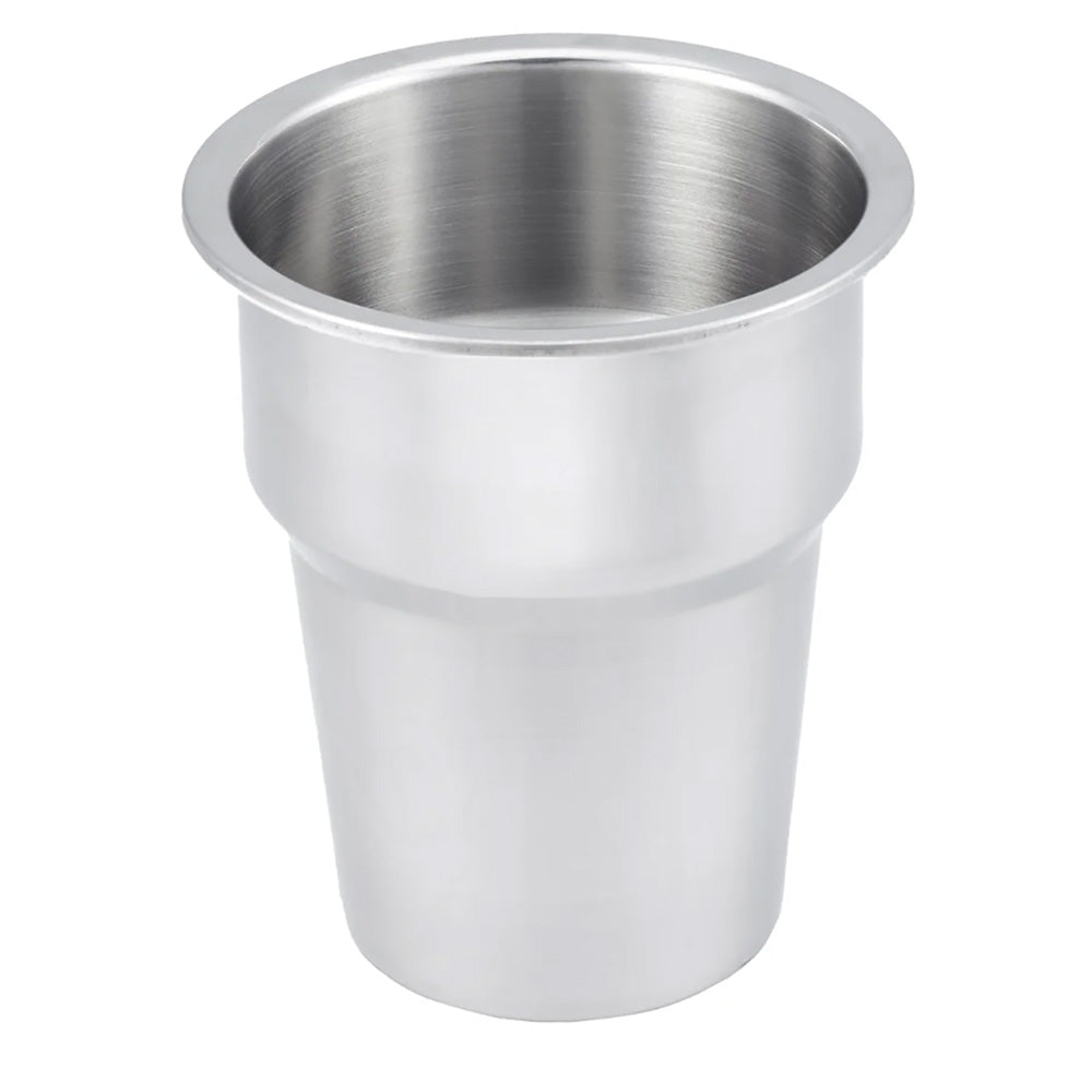 Whitecap Extra Large Stainless Steel Flush Cupholder [S-3507C]