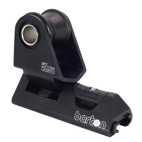 Barton 25mm T-Track Genoa Car - Black [25100GTB]