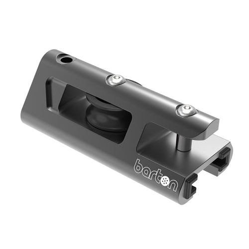 Barton 32mm End Stop Becket Genoa Car Track - Black [32221GTB]